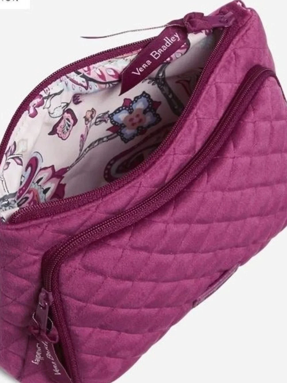 Vera Bradley Majestic Magenta Linited Edition Compact Organizer